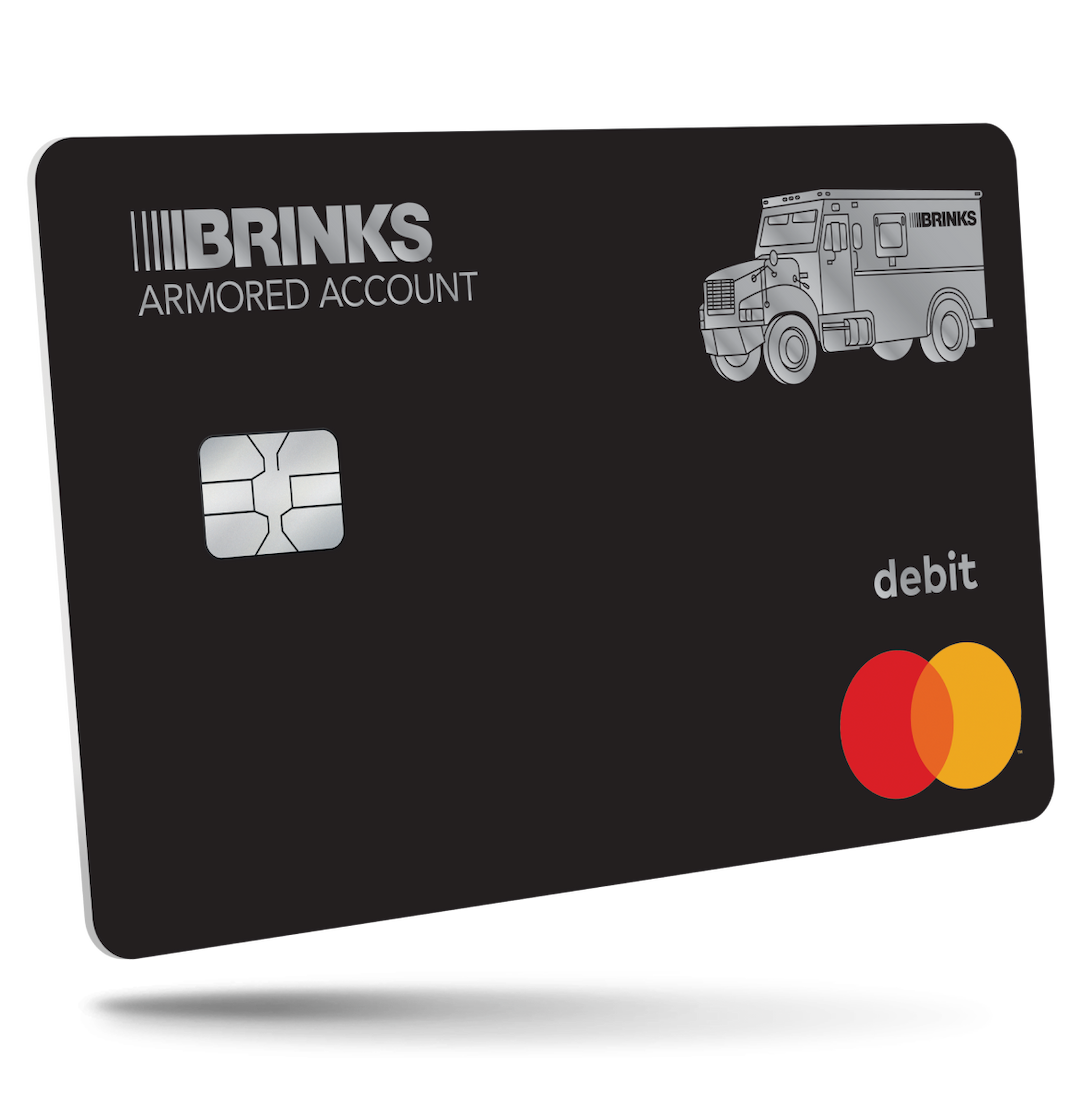 Black Brinks Armored debit Mastercard